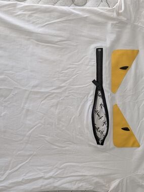 Fendi White Bag Bugs Zip Mouth T-Shirt